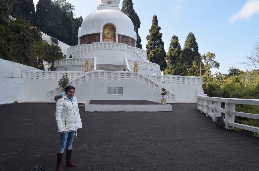 Shanti stupa Darjeeling by Travel Jaunts