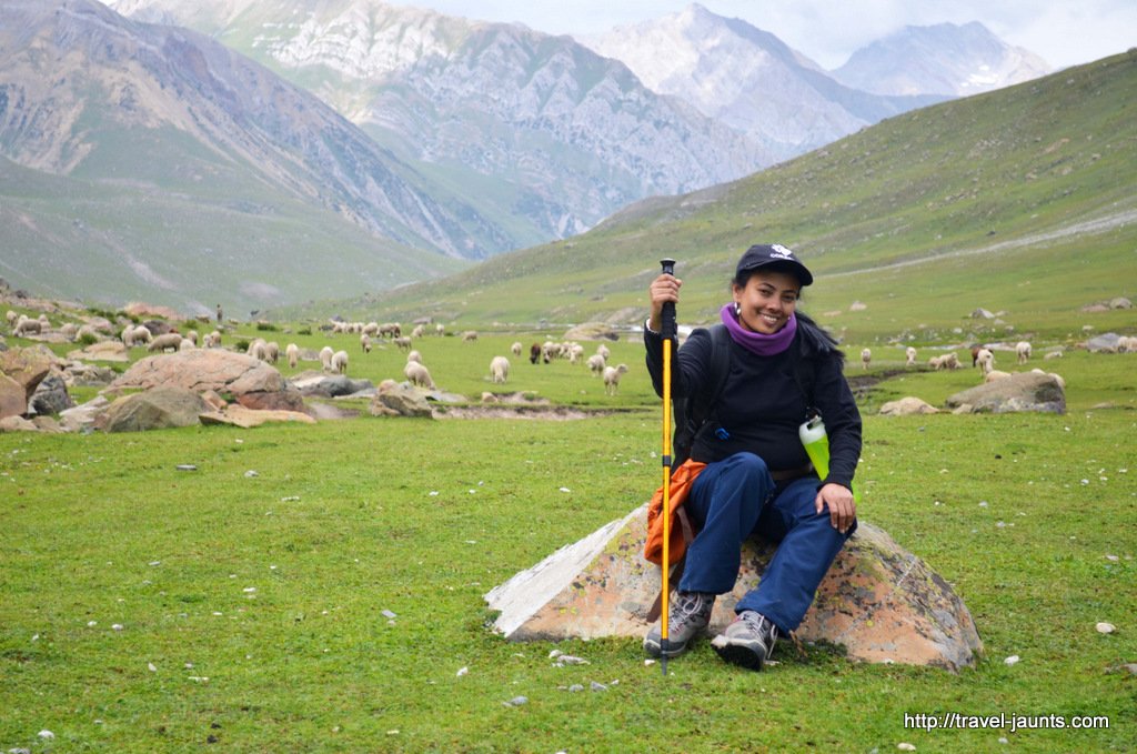 Resting -Kashmir Great lakes trek-Travel Jaunts