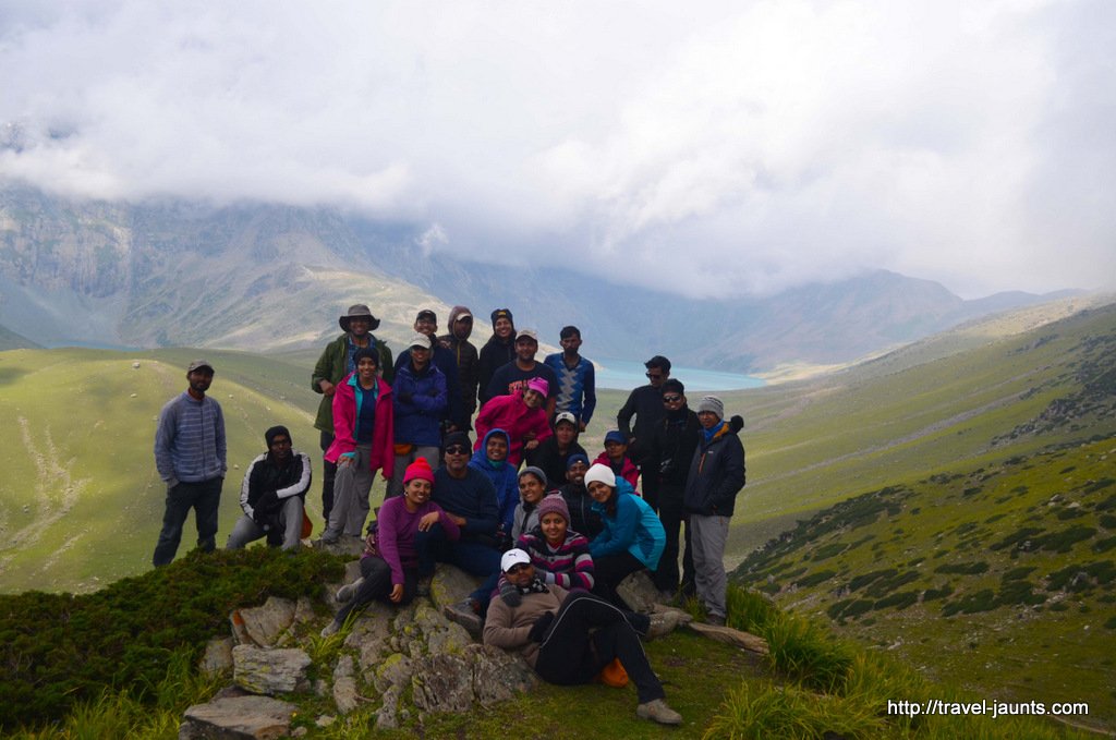 The team of trekkers-13th August batch- Travel Jaunts