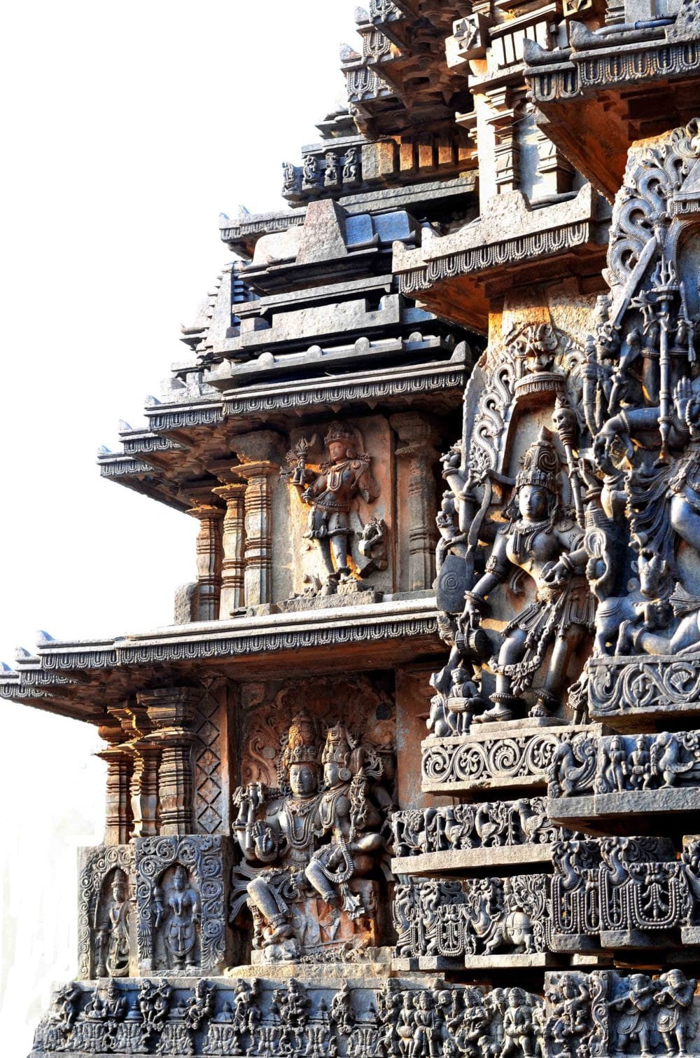 Shiv Parvati at Halebidu temple by Travel Jaunts