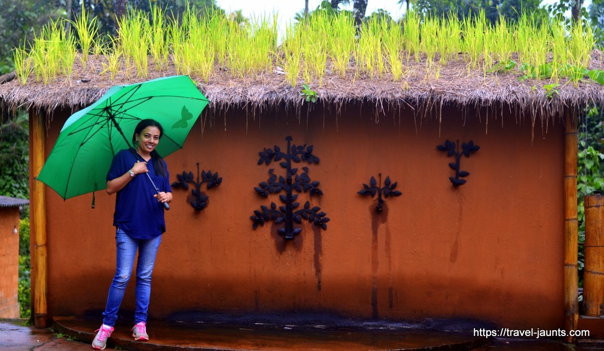 Even the Umbrellas are Green!