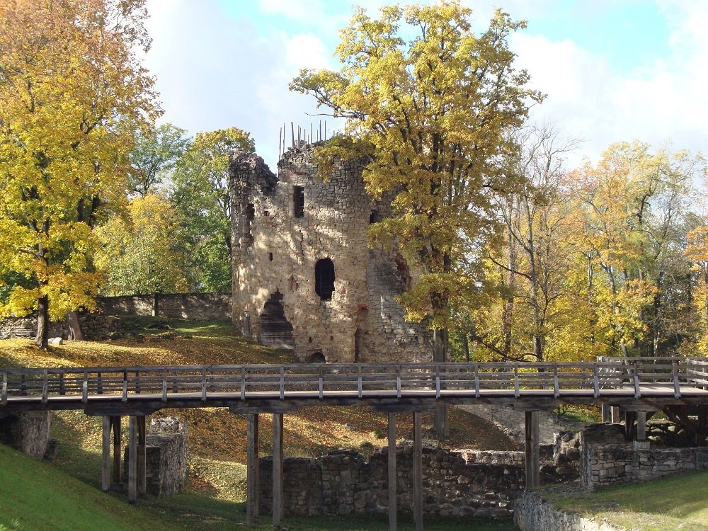 Cesis Park Castle 