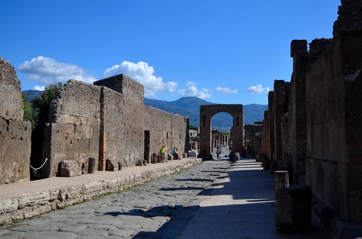 The lost city of Pompeii