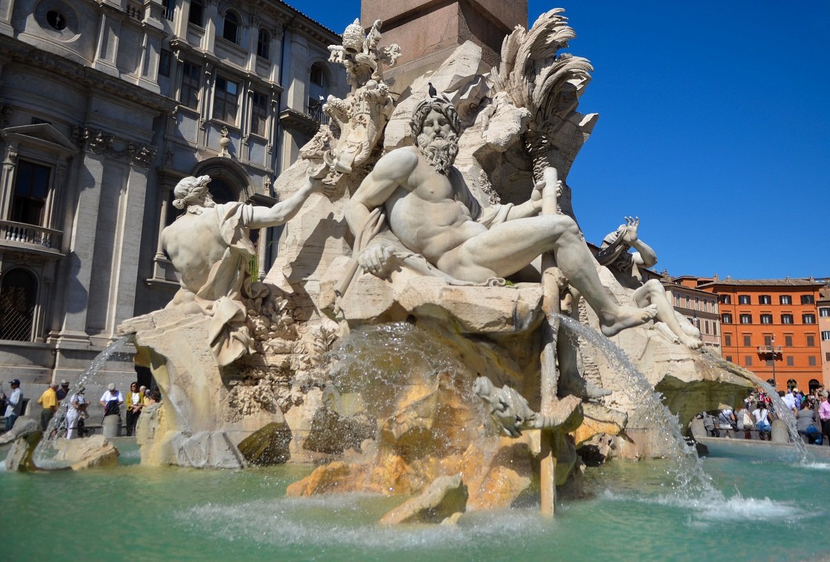 Piazza Novona, Rome Italy