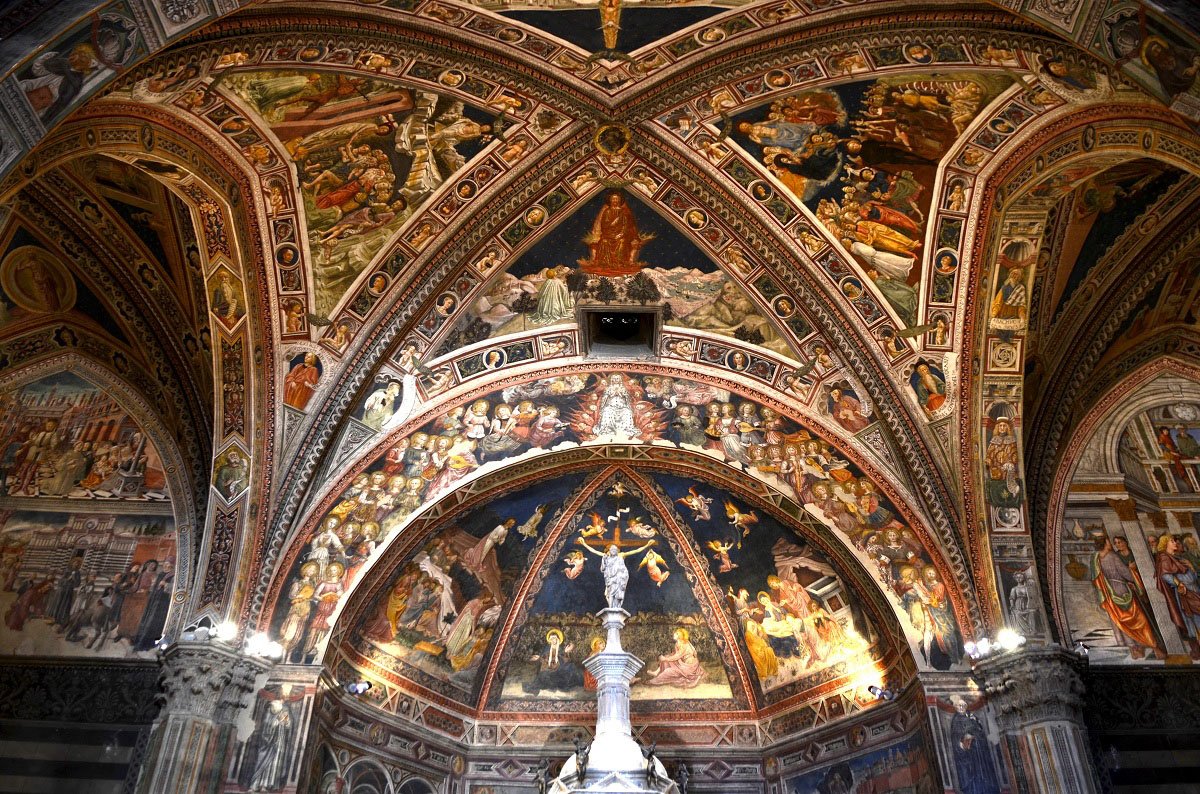 The Baptistery, Siena