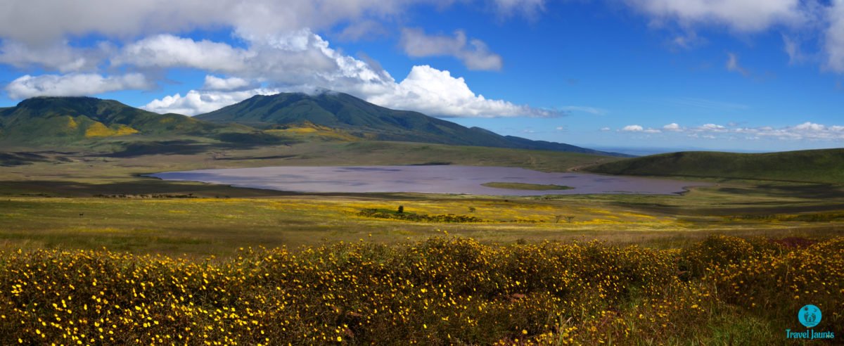 On the way to Ngorongoro Crater