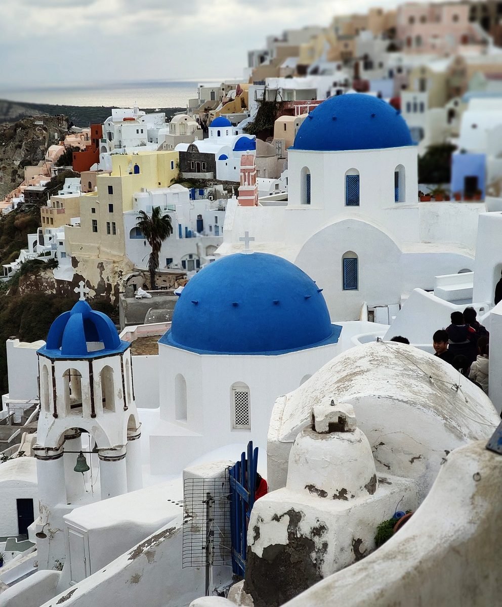 Oia Church domes