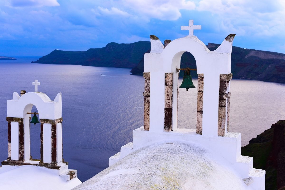 Oia bells Santorini